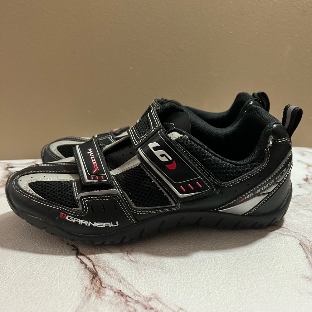 Garneau Men's Black MultiRX HRS-80 Bike Cycle Shoes Size 8.5